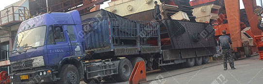 給料篩分發貨現場