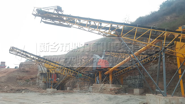  砂石生産線主機設備選型注意問題：