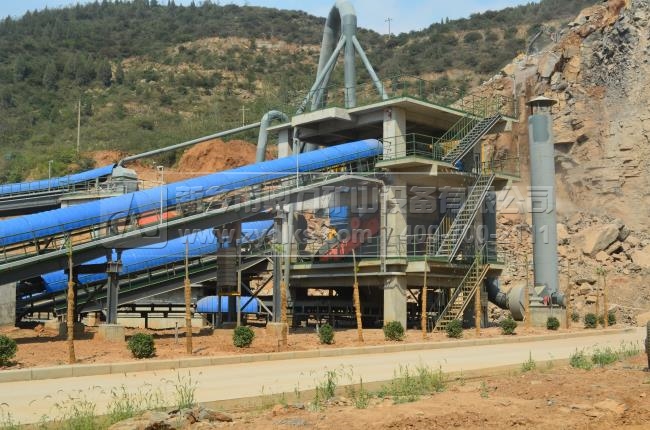 湖北宜昌時産600噸石料生産線