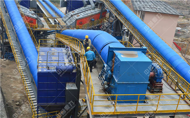 節能環保型砂石生産線比常規砂石生産線節能30%