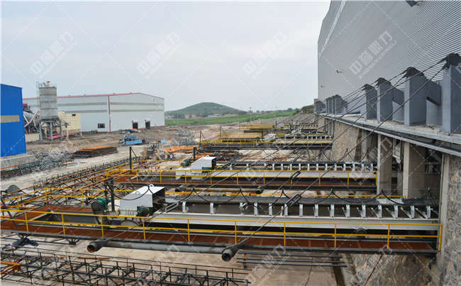 環保石子生産線設備-室外現場