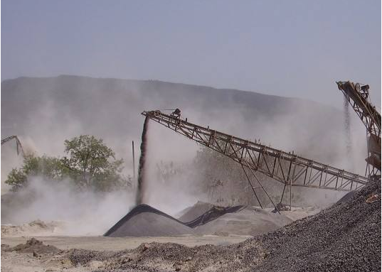 石料廠粉塵污染危害