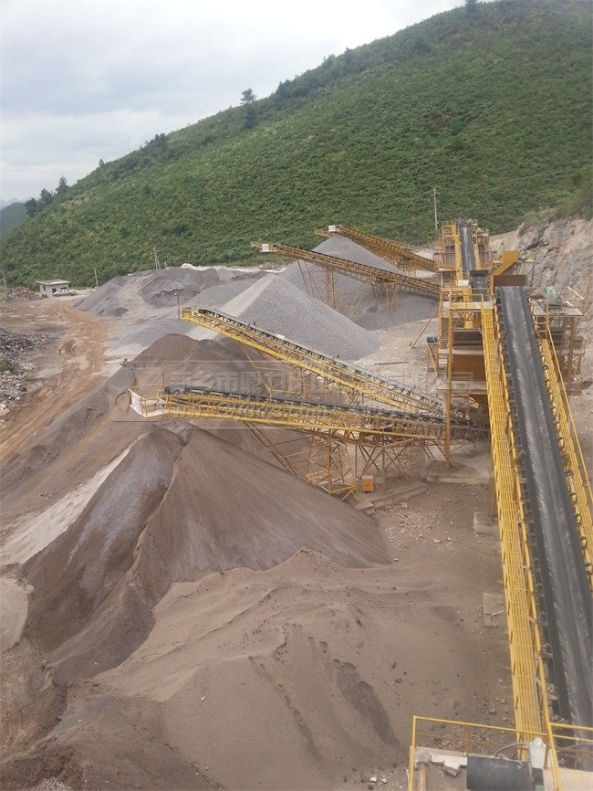 貴州六盤水時産800-1000噸砂石生産線