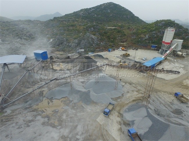 一天兩千噸石子生産線