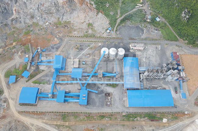 珍珠岩制砂生産線