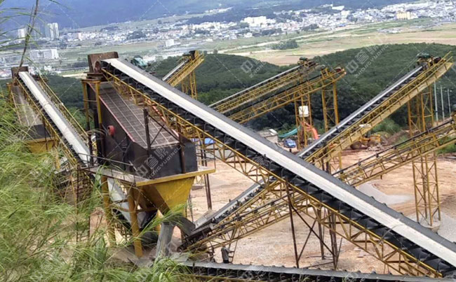 石灰石制砂生産線