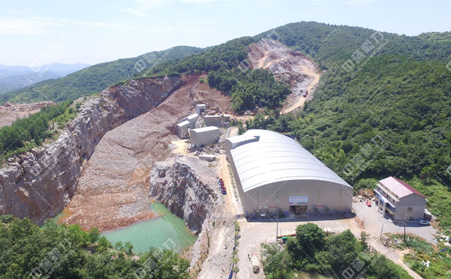 湖南省婁底市壩塘採石場