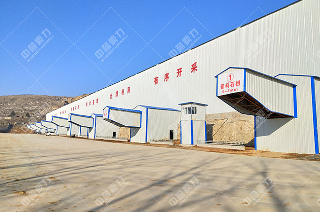 石子打砂生産線