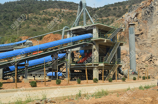 碎石打砂生産線