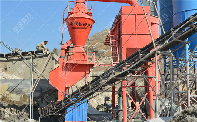 碎石打砂生産線